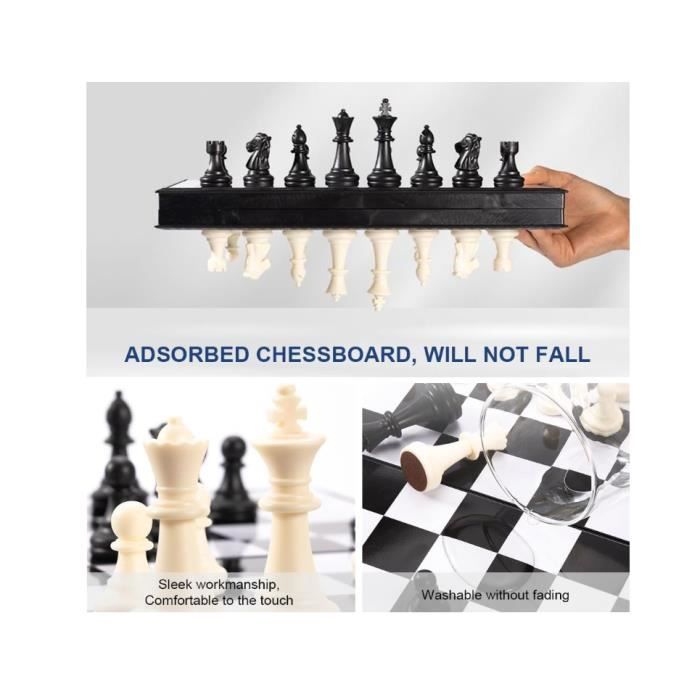 Jeu D'échecs En Bois - AMAZINGGIRL - Echecs Jeu Echec Echiquier - Mixte - Adulte