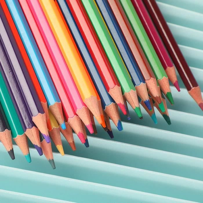 TBC The Best Crafts Crayons de Couleur, 120 Couleurs Crayon de