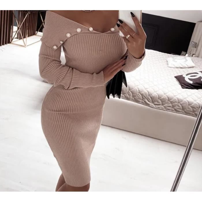 Robe store longue collant