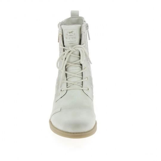 Bottes mustang 2025 blanche