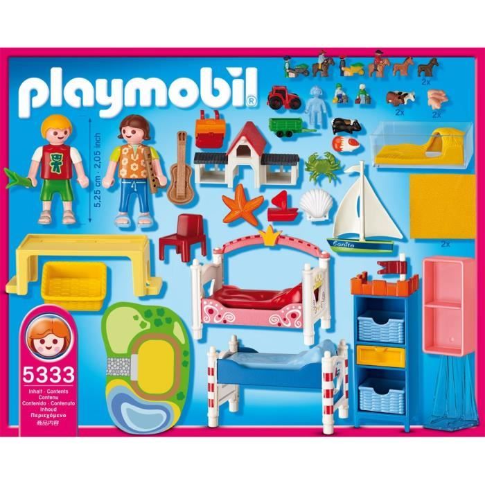 PLAYMOBIL 5333 Chambre Des Enfants pas cher 