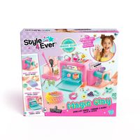 Fabrique à Bijoux Magic Clay Style 4 Ever - Coffret Créatif Pour Enfants 8 Ans Et + - Réalise 20 Bijoux Sans Cuisson
