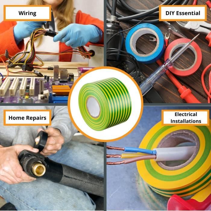 Earth Wide Ruban Adhésif Isolant En Pvc Pour Isoler, Réparer Et — free download