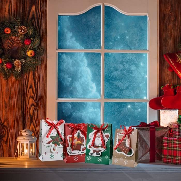 Pochette kraft noel deals