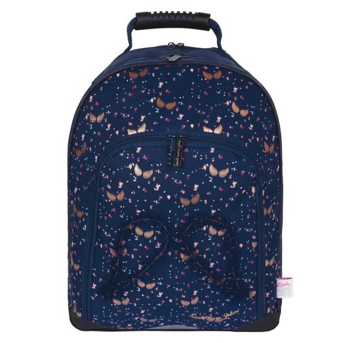 Sac dos LITTLE KARL MARC JOHN Marine 43 CM 2 Cpt Cdiscount