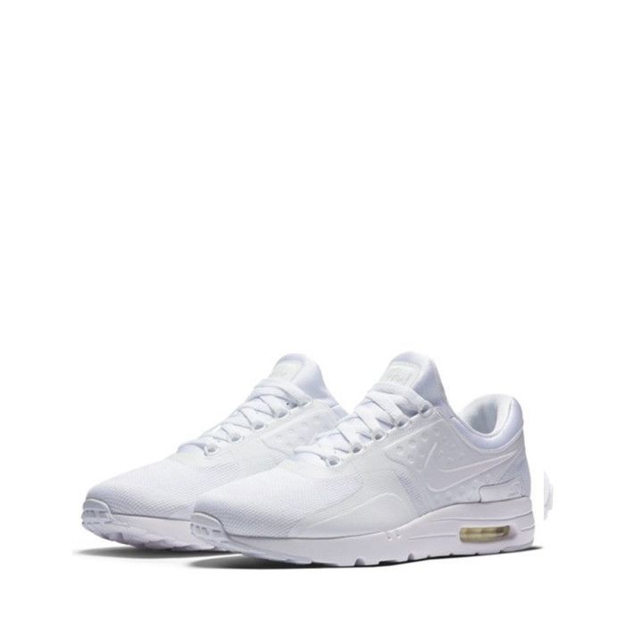 Basket NIKE NIKE AIR MAX ZERO ESSENTIAL Age ADULTE Couleur BLANC Genre HOMME Blanc Cdiscount Chaussures
