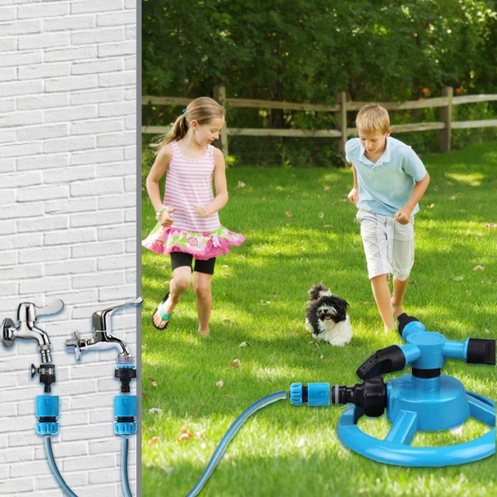 Arroseur rotatif octopus - Jouet d'eau extérieur ludique pour Arroseur rotatif octopus - Jouet d'eau extérieur ludique pour