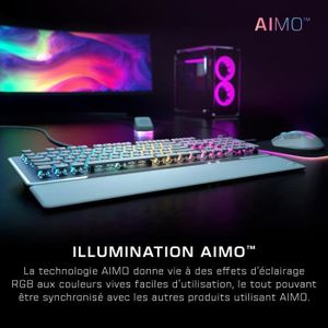 Test Roccat Vulcan 121 AIMO – Clavier mécanique | PC