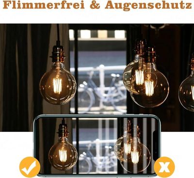 Ampoule Vintage Décorative C35T 40W E14 - Forme Bougie, Lumière Chaude 2350K, Neuve