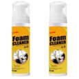 Nettoyant Mousse Foam Cleaner Nettoyant pour Sièges De Voiture Multipurpose Cleaner Mousse (2 Pièces, 100 ML Chacune)-0