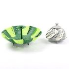 Naisidier Cuiseur Vapeur Panier Cuit-Vapeur Pliable en Acier Dépliant Anti-rayures pour Cuire Légumes