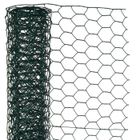 Grillage en fil de fer galvanisé hexagonal plastifié vert 1 x 5 m - 13 mm - NATURE