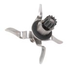 Lame de mixeur - SONEW - 4 feuilles - Acier inoxydable - 12 dents - Antirouille