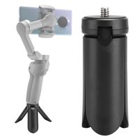 Mini trépied de bureau antidérapant avec vis 1-4 pouce universel pour support de caméra d'action pour smartphone (noir)  HY586