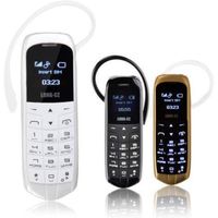 Téléphone Portable Bluetooth Long-CZ J8 Mini Carte SIM Faible Rayonnement Noir