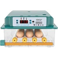 Couveuse Oeuf Automatique 36 Oeufs, Incubateur Oeuf Automatique, Retournement Automatique des œufs et Surveillance de l'humidité 