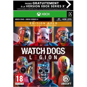 JEU XBOX ONE Watch Dogs Legion Édition GOLD Jeu Xbox Series X -