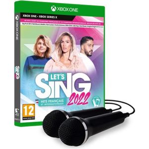 JEU XBOX SERIES X Let's Sing 2022 - 2 Mics Jeu Xbox Series X