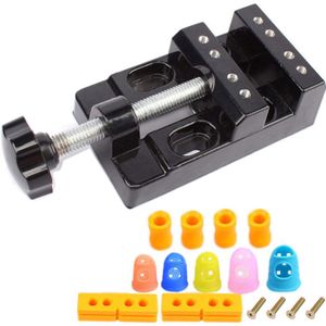 Mini Étau Aluminium 50mm - Pince Plate Pour Table - Fixation Précise CNC
