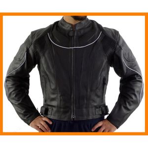 1091 taille M cuir Moto veste qualité veste en cuir biker rocker Leather Jacket