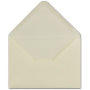 50 Grandes enveloppes carrées ivoire/crème 155 x 155 mm de Cranberry Card Company Enveloppes de qualité supérieure 