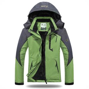 TACVASEN Veste Ski pour Homme Vestes Imperm/éable Chaudes Polaires Vestes De Randonn/ée Manteau /Épais avec Capuche Amovible