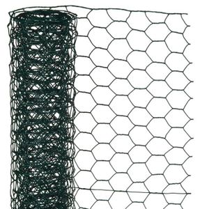 Grillage hexagonal plastifiée, 13mm, vert, Ideal Garden, Netlon, pas cher,  achat
