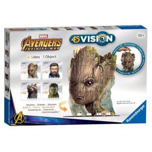 Marvel Legends Guardians Galaxy construire une figure BAF Rocket Raccoon 100/% complet