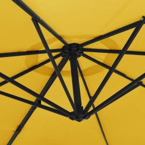 PARASOL Parasols , voiles d'ombrage - Parasol mural jaune 290 cm - Shipenophy - D3295