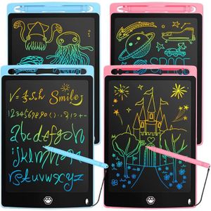 TABLETTE ENFANT 4 Packs de Tablettes d'écriture LCD, Tablette d'éc