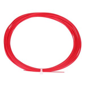 RAQUETTE DE BADMINTON SURENHAP corde de badminton Corde de raquette de badminton à haute flexibilité en nylon durable de 10 m sport ensemble Rouge