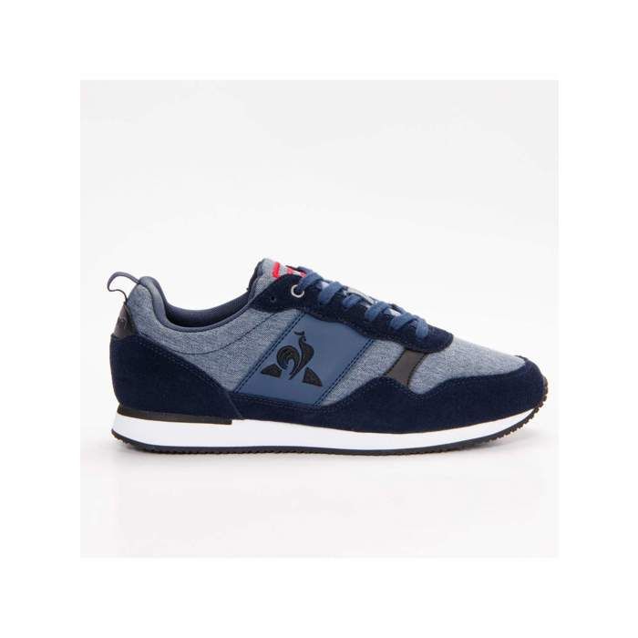 Le coq sportif sneakers feret - gris foncé et beige top
