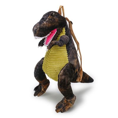 Sac à dos dinosaure 3D mignon nouvelle mode parent-enfant créatif animal  dessin animé en peluche sac à dos dinosaures pour enfants4