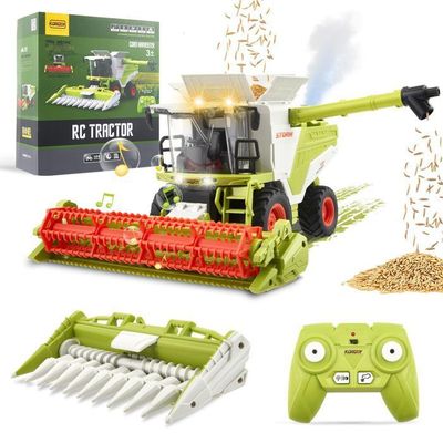 GOPLUS Tracteur Enfants, Voiture pour Enfants avec 6 Roues, Remorque Amovible, Bulldozer Jouet d'Imitation Non Electrique, Tracteur de Construction GOPLUS Tracteur Enfants, Voiture pour Enfants avec 6 Roues, Remorque Amovible, Bulldozer Jouet d'Imitation Non Electrique, Tracteur de Construction