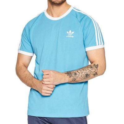 Adidas t shirt bleu 2025