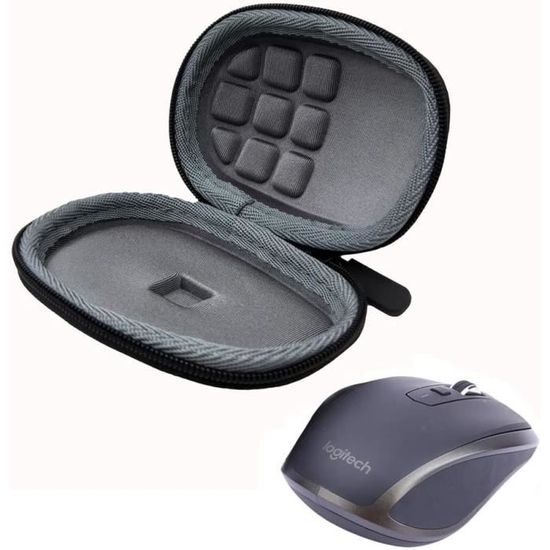Étui De Protection Pour Souris Logitech MX Master 4/3 - EVA Anti-chocs, étanche - Noir - Transport Facile