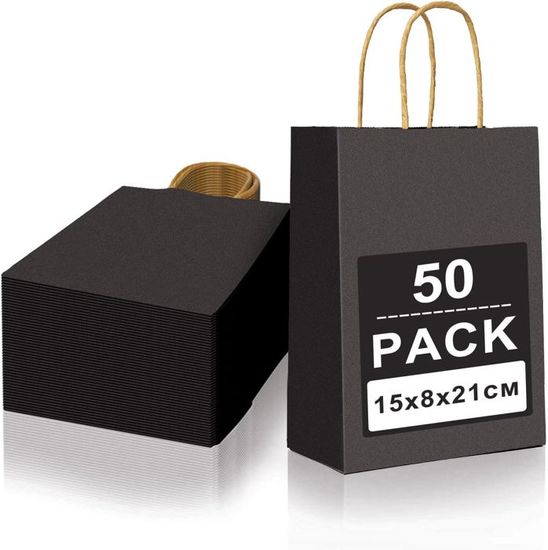 60pcs Sachet Kraft Alimentaire, Sacs Alimentaires En Papier Kraft Avec