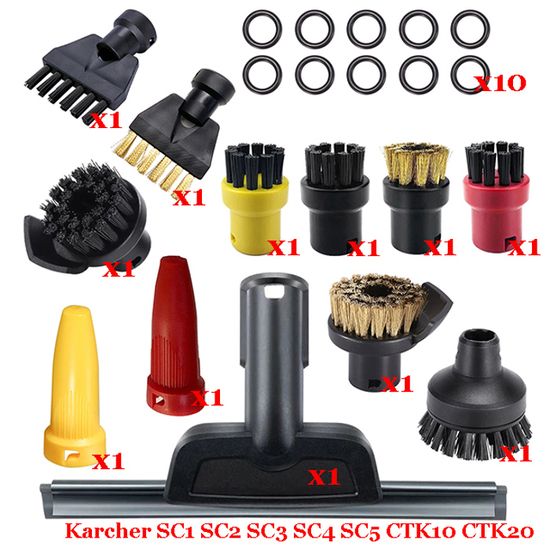 Tête De Repassage Vapeur Pour Nettoyeur Karcher SC1 à SC5 - Détache Et Défroisse Les Textiles Facilement