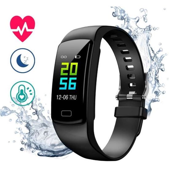 Montre Connect e Cardiofr quencem tre Bracelet Connect Podom tre