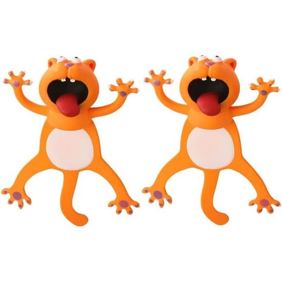 NUOBESTY 2 Pièces Signet Signets 3D Signet Magnétique Trucs