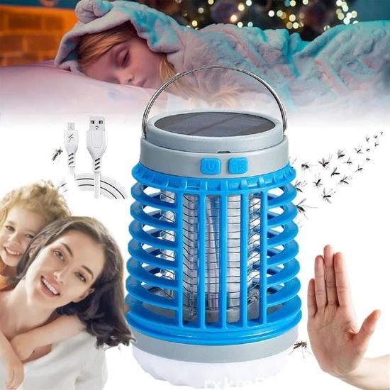 Lampe Anti Moustique Mozzguard Rechargeable USB - 5W, 350m², écologique Et Silencieuse, Pour Intérieur/extérieur !