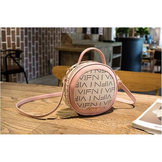 Sac main de luxe pour femmes petit sac rond bandouli re