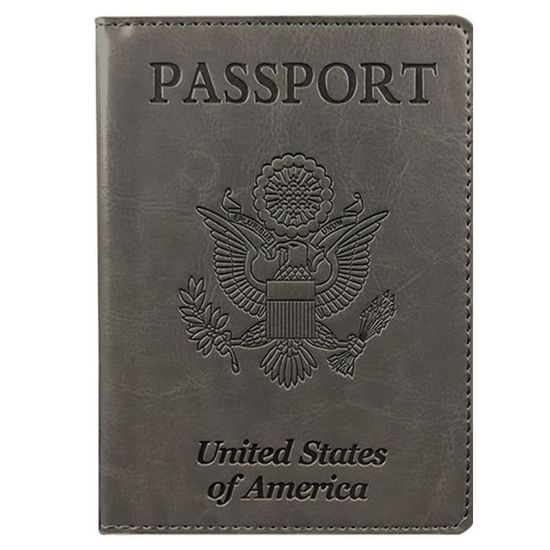 Organisateur Documents Voyage Cartes Housse De Passeport étanche En Simili Cuir – Bleue, Plusieurs Compartiments | Organisateur De Voyage Pour Documents Et Cartes Accessoire Voyage Pratique Léger