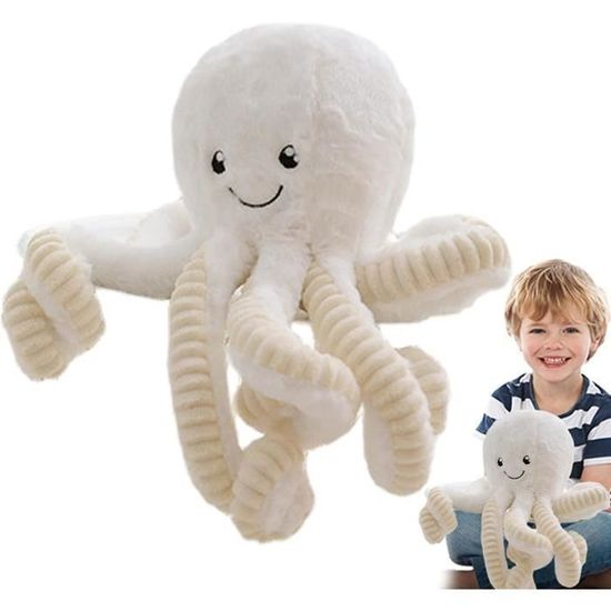 Pieuvre Au Crochet Positive – Jouet Encouragement Avec Carte Motivateur | Décoration Bureau, Sac, Collection