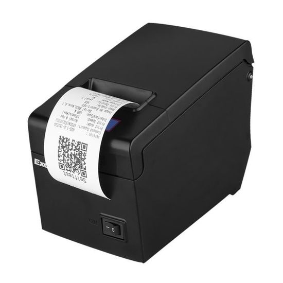 Excelvan USB Imprimante Ticket Noir 58mm Dot Thermique 130mmsec POS