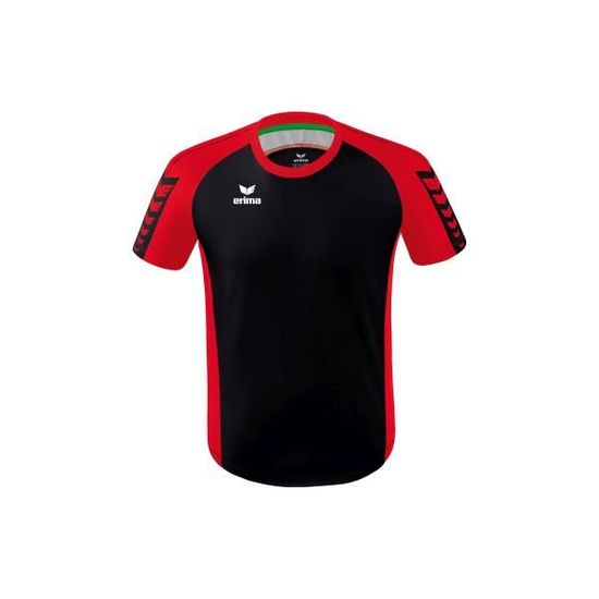 Maillot De Foot Vintage Erima - Blanc/Rouge/Noir - Taille M Homme