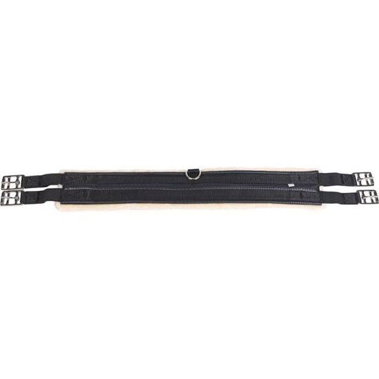 Sangle De Selle Kerbl – Noir, 110 Cm, Matelassée, Coton Renforcé Et Bouclerie Robuste
