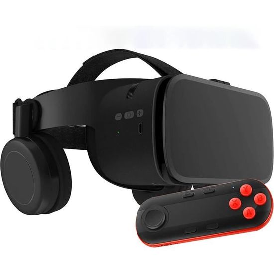Casque Réalité Virtuelle 3D Vr Avec Visionneuse Vr Stéréo Pour Films Jeux Imax