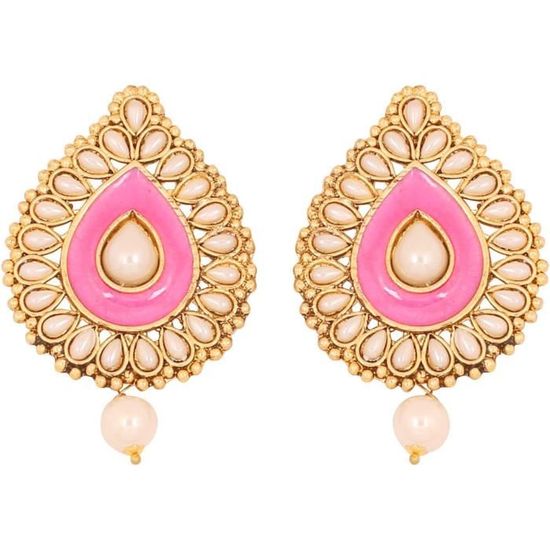 Boucles d'oreilles Polki/Boucles d'oreilles Chandbali/Boucles d'oreilles Bollywood/Boucles d'oreilles indiennes/Boucles d'oreilles pakistanaises/Bijoux indiens/Bijoux pendjabi - Canada