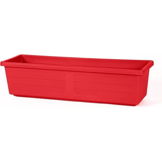 Lot De 4 Jardinières 30x13x12 Cm Anthracite - Avec Réservoir D'eau, Pour Balcon, Rebord Fenêtre - 5